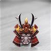 Con Maschera Samurai Personalizzato Emblema in Metallo Durevole per Auto