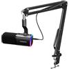 MICROFONO DINAMICO USB XLR PER GIOCO COMPUTER CON SOFTWARE PROFESSIONALE