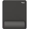 FELLOWES Mousepad Breyta con poggiapolsi con Microban Nero Fellowes