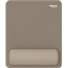 FELLOWES Mousepad Breyta con poggiapolsi con Microban Sabbia Fellowes