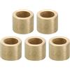 PATIKIL M8 Distanziali in Ottone 5pz 8mm ID x12mm OD x10mm L | Distanziatore Metallo, Distanziatore a Vite, per 5/16 Pollice o M8 Vite