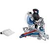 Bosch Professional BITURBO Troncatrice radiale a batteria GCM 18V-305 GDC (incl. lama, modulo Connectivity, sacc. raccoglipolvere, chiave a brugola, batteria e caricabatteria non incl., in cartone)