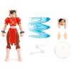 Jada Generic Chun Li Street Fighter II 6 Action Figure (versione esclusiva RED outfit)