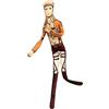 Zhongkaihua Anime Peluche Torsionabile Jean Kirstein Morbido 28cm | Divertente cuscino a forma di umano con action figure girevoli, decorazioni ornamentali, regali