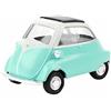 Toi-Toys BMW Isetta 1955 Modellino auto 9 cm in metallo con motore di ritiro modello auto giocattolo Welly 4 varianti 78 (turchese)