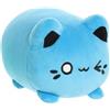 Aurora, 61548, Tasty Peach Electric Blue Meowchi - Peluche da 8,9 cm, blu