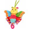 CARTOON Farfalla Peluche Baby World 32 cm con Carillon Gioco Sensoriale Neonato Morbido Colorato Sicuro Stimola Tatto e Udito Peluche Prima Infanzia per Neonati e Bambini (3)