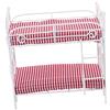 ERINGOGO Bunk Bed Metallo Per Bambole Arredamento Per Casa Delle Bambole Letto Castello Per Camera Da Letto Decorazione Per Scene Di Gioco
