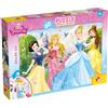 Disney- Princess Disney Puzzle Doppia Faccia, 60 Pezzi, Multicolore, 47901