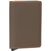Secrid Slimwallet Matte, Truffle & Orange, Moderno
