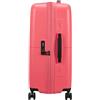 American Tourister Trolley Rigido Medio espandibile, con 4 ruote girevoli e chiusura integrata con combinazione a 3 cifre con funzione TSA. Dispone di un ampio scomparto principale, cinghie elastich