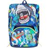 seven. Zaino Scuola SJ Gang Shark Boy Estensibile 41x27x16(22) cm Blu