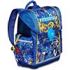 Mitama Zaino Scuola - UPSIDE SPEEDY, Blu - Zaino Doppio Scomparto Impermeabile - Tasche Porta Borraccia - Multi Tasche Interne - Spallacci Ergonomici - Zaino Scuola Elementare Bambino