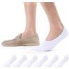 CLOSEMATE 6 Paia Calze Fantasmini Uomo in Cotone per Mocassini e Loafer