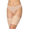 Merry Style Donna Fascia Elastica Liscio Fasce Elastiche per Coscia Anti-sfregamento di Silicone Autoreggenti Cosce MS10-438 (Beige, 6XL)