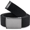 Ladeheid Cintura Uomo in tessuto P10 (Blu Fiordaliso-Nero, 120 cm (Lunghezza totale 130 cm))
