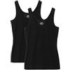 Snocks Canotta Donna Canottiere per Donna e Ragazze Bianco Taglia S (36) Canottiere Donna Estive Nero Canottiere Donna Cotone Canotta Donna Intimo Cotone Canotte Intime Donna