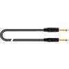 QUIK LOK - JUST/JJ-2 Cavo per strumenti musicali JUST, Jack Mono/Jack Mono, Colore nero, Lunghezza 2 mt