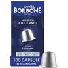 Caffè Borbone Miscela Magica Palermo - 100 Capsule ALLUMINIO (10 confezioni da 10) - Compatibili con le Macchine ad uso domestico Nespresso®*