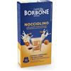 Caffè Borbone Nocciolino - Cappuccino al gusto di Nocciola - 60 capsule (6 confezioni da 10) - Compatibili con le Macchine ad uso domestico Nespresso*