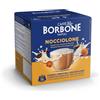Caffè Borbone Nocciolone - Cappuccino al gusto di Nocciola - 64 capsule (4 confezioni da 16) - Compatibili con le Macchine Nescafè* Dolce Gusto*