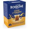 Caffè Borbone Ginseng, Caffè al Ginseng - 96 capsule (6 confezioni da 16) - Compatibili con le Macchine ad uso domestico Lavazza* A Modo Mio*