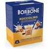 Caffè Borbone Nocciolino, Caffè macchiato al gusto di Nocciola - 96 capsule (6 confezioni da 16) - Compatibili con le Macchine ad uso domestico Lavazza* A Modo Mio*