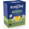 Caffè Borbone Camomilla con Melatonina Solubile - 96 capsule (6 confezioni da 16) - Compatibili con le Macchine ad uso domestico Lavazza* A Modo Mio*