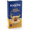 Caffè Borbone Ginseng - Caffè al Ginseng - 60 capsule (6 confezioni da 10) - Compatibili con le Macchine ad uso domestico Nespresso*