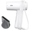 Braun Asciugacapelli Braun HD2.1, leggero, con concentratore, motore da 2100W, 3 temperature e 2 velocità, bianco, BRHD210E