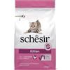 Schesir Kitten, Alimento Secco per Cuccioli di Gatto, Completo e Bilanciato, Ricco in Pollo, con Vitamine Aggiunte, Cruelty Free, 1,5 kg