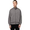 Armani Exchange Men's Long Sleeve Side Logo Lettering Zip Closure, Felpa, Grigio, XS, Dark Gull Gray, XS