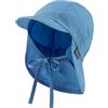 Sterntaler Berretto bebé con Visiera e Protezione Nuca Cappellino, Bimba 0-24, Blu (Samtblau 399), 41 (Taglia Unica: 41)