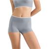 Sloggi Women's Go Sense Short 2P Briefs, Chrome, S (Confezione da 2)
