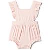 Amazon Essentials x Sofia Grainge Tutina Senza Maniche in Cotone con Volant Bambine e ragazze, Rosa Chiaro, 24 mesi