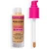 Revolution Beauty London Revolution Superfix Blur Longwear Foundation, F6.5N, per carnagioni chiare, 23 ml
