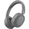 Edifier W800BT Pro Cuffie Cancellazione Attiva del Rumore Ibrida, Bluetooth 5.4, Hi-Res Audio, Riduzione del Rumore delle Chiamate AI, 45 Ore Autonomia, Ricarica Rapida, Pieghevole - Grigio