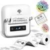 Phomemo M250 Stampante per Etichette - 3 Inch Stampante Termica Portatile, Supporto per Etichettatrice Bluetooth da 20-75 mm, Mini Stampante Etichette Adesive per Piccole Imprese, Casa e Ufficio