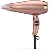 BaByliss Asciugacapelli Rose Gold, 2100W Phon Capelli Professionale, Funzione ionica anti-crespo, asciugatura rapida, leggero, 3 impostazioni di calore, 2 velocità, Rose Gold, 5336PE
