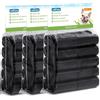 Nobleza Sacchetti Cane Bustine Cane per Bisogni dei Cani, Extra Spesso a Prova di Perdite Dog Poo Bags, Bustine da 60 Rotoli con 15 Sacchetti a Rotolo, 900-Count, Color Nero