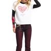 Desigual Cor T-Shirt, Bianco, S Donna