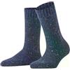 FALKE Mountain Comfort W So lana fantasia 1 paio, Calzini Donna, Blu Deep Blue 6418, 35-38