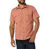 Amazon Essentials Camicia Multiuso con Due Tasche a Maniche Corte vestibilità Aderente Uomo, Argilla, XXL Tall