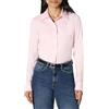 Amazon Essentials Camicia Elegante con Bottoni, in Popeline Elasticizzato Donna, Rosa Chiaro, XL