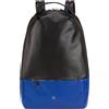 DUDU Zaino Uomo Sportivo in Pelle Multicolore, Zaino Donna Design Morbido Colorato con Tasca Antifurto Nero