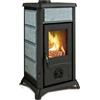 NORDICA EXTRAFLAME Stufa a Legna Gemma Ceramica Liberty PIETRA NATURALE Potenza 6,0 kW 172 m3, Classe A+, 4 Stelle