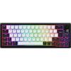 HATOR Skyfall 65 MAG ULTIMA 8K Wireless Tastiera Gaming magnetica, 65%, Magnetic Switches, Rapid Trigger, Hall Effect, RGB, PBT, TFT, 8000Hz, 2.4GHz/Bluetooth 5.3/USB-C, EU/ISO (QWERTY), Nero/Bianco