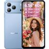 Blackview Wave 7C 4G Smartphone Offerte, Display 6,56'' HD+, 16GB+128GB (Esterna 2TB), Creatore AI Foto & Video, 32MP+13MP, Video 1080P, 3 Slot per Schede, Android 16 Dual SIM Cellulare, GPS Blu