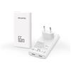 RUIFEI GaN - Caricatore ultra piatto da 65 W, 2 caricabatterie rapido USB-C PD