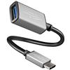 KabelDirekt - Adattatore OTG - 0,15 m - (con connettore femmina USB A 2.0 e connettore Maschio USB-C, cavo dati High SuperSpeed, lettori di schede, mouse, tastiere)